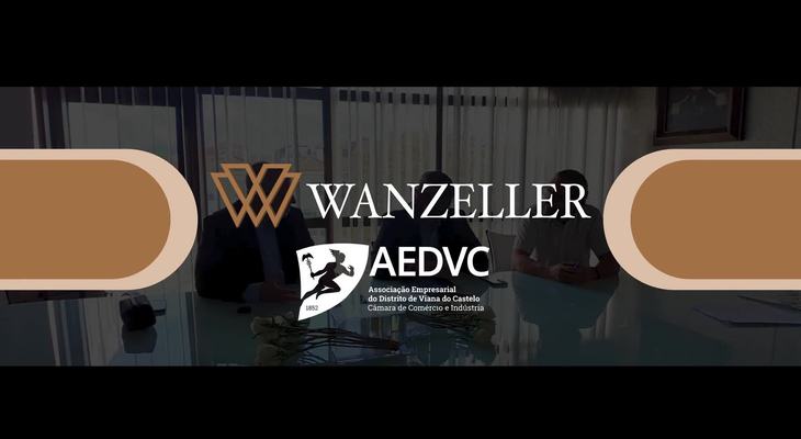 Formalização da parceria Wanzeller–AEDVC. Vídeo em português.